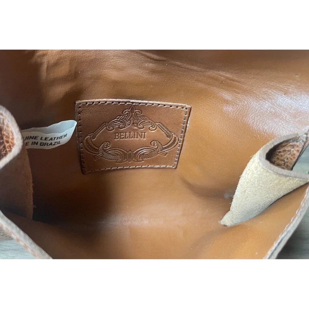 Bellini Vintage‎ Brown Leather Wallet With Belt Loops